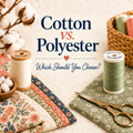 Cotton vs. Polyester Thread: Which Should You Choose?