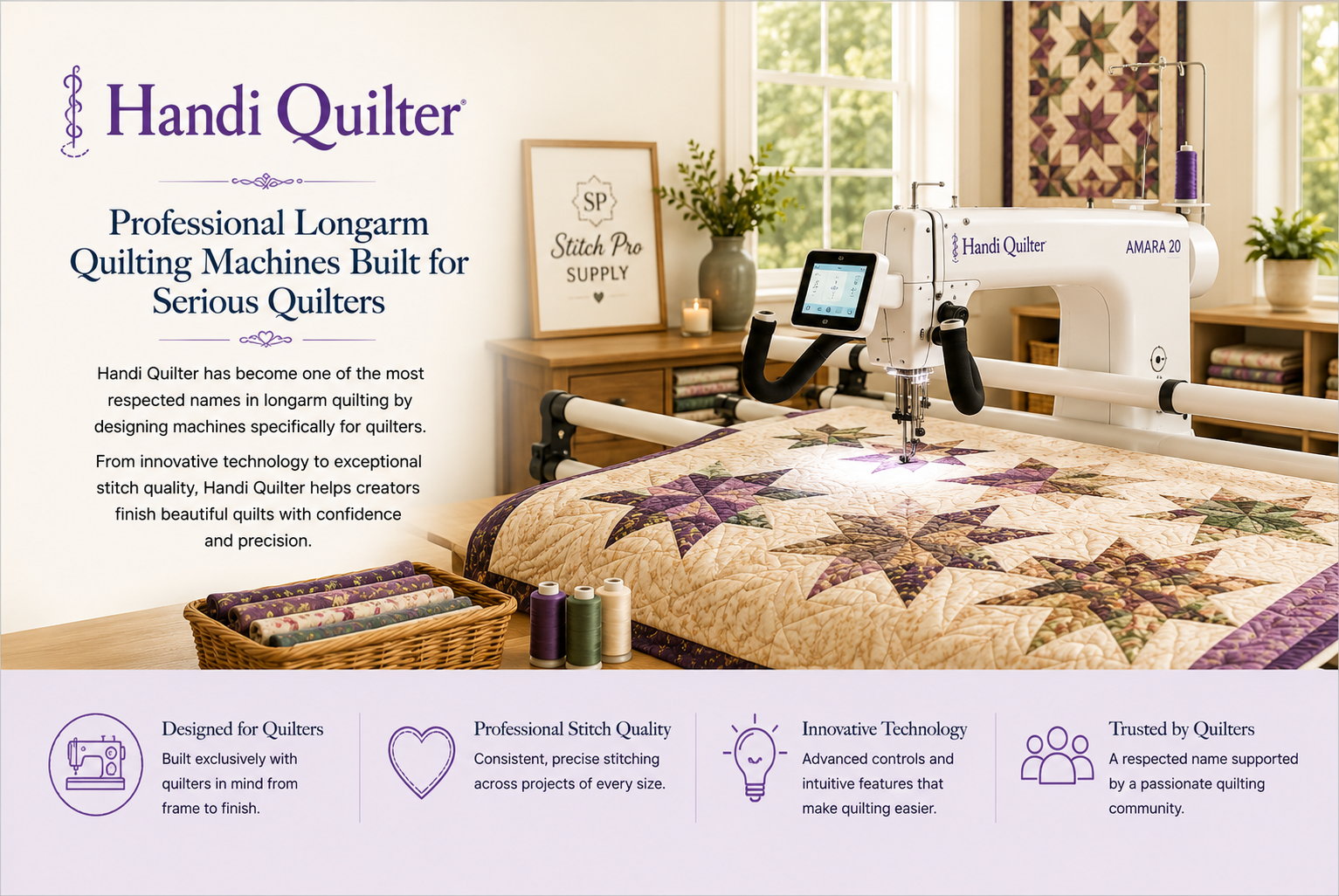 Handi Quilter Longarm Quilting Machines