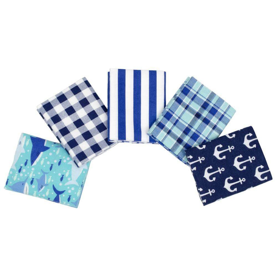 Sea Life Fat Quarter Bundle 5pcs