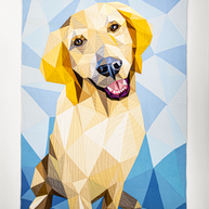 Everest the Retriever Quilt Kit