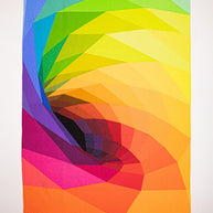 Color Vortex Quilt Kit