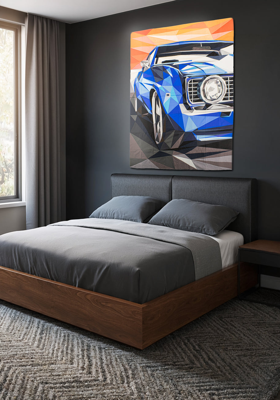 Muscle (Blue) Quilt Kit
