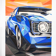 Muscle (Blue) Quilt Kit