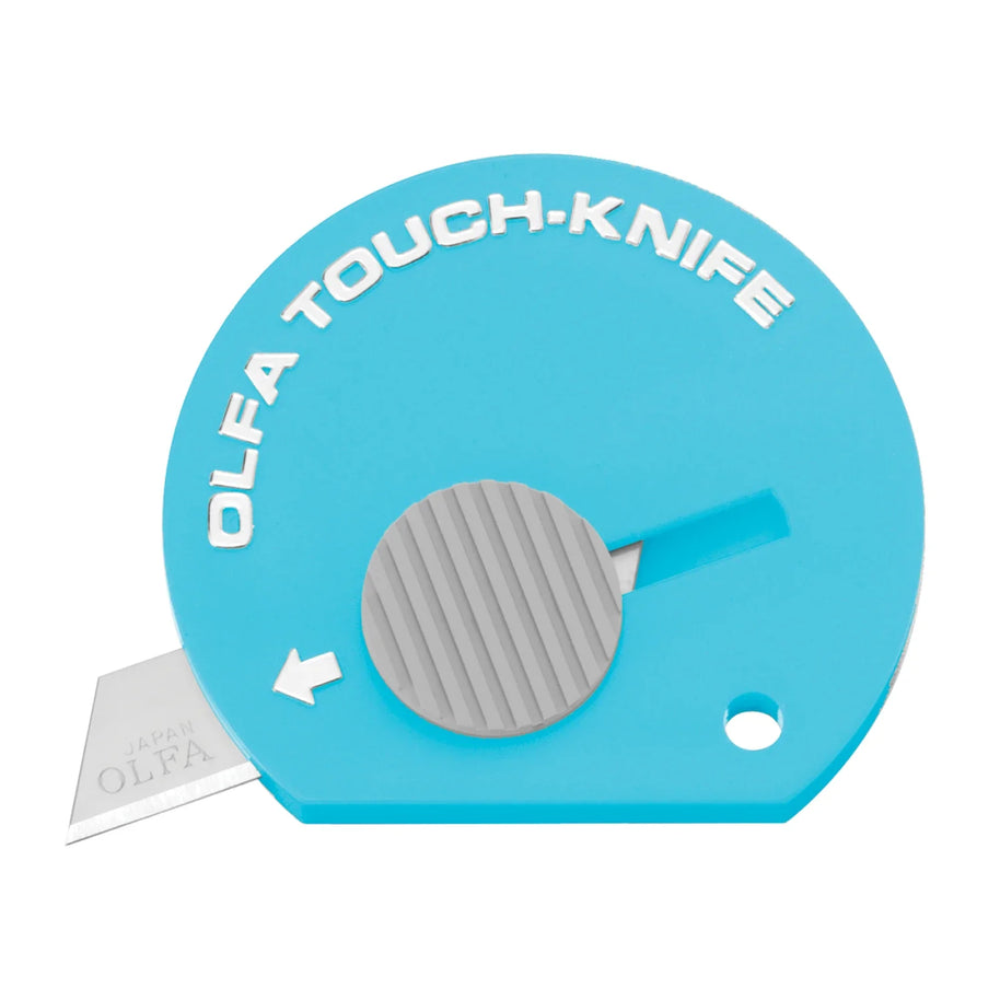OLFA 28mm Aqua Quick Change Rotary Cutter & Bonus Touch Knife