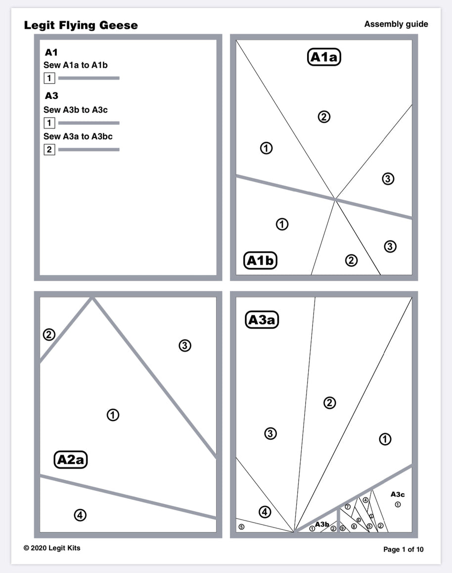 Flying Geese Pattern