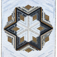 Diamond Log Cabin Quilts and Tree Skirt