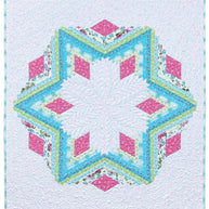 Diamond Log Cabin Quilts and Tree Skirt