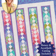 Blended Braid Quilt for Rotary & AccuQuilt