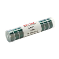 12990 Totem Green Prewound Clear-Glide Bobbin Tube - Style L