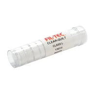 13014 White Prewound Clear-Quilt Style L Bobbin Tube