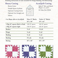 Bear Tracks Quilt for Rotary & AccuQuilt
