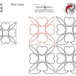 177 New Love Pantograph with Blocks by Linda V. Taylor