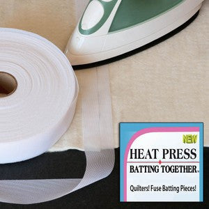 Heat Press Batting Together 1 1/2in x 15yds