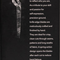 Gingher 8in Knife Edge Spring Action Dressmaker Shears