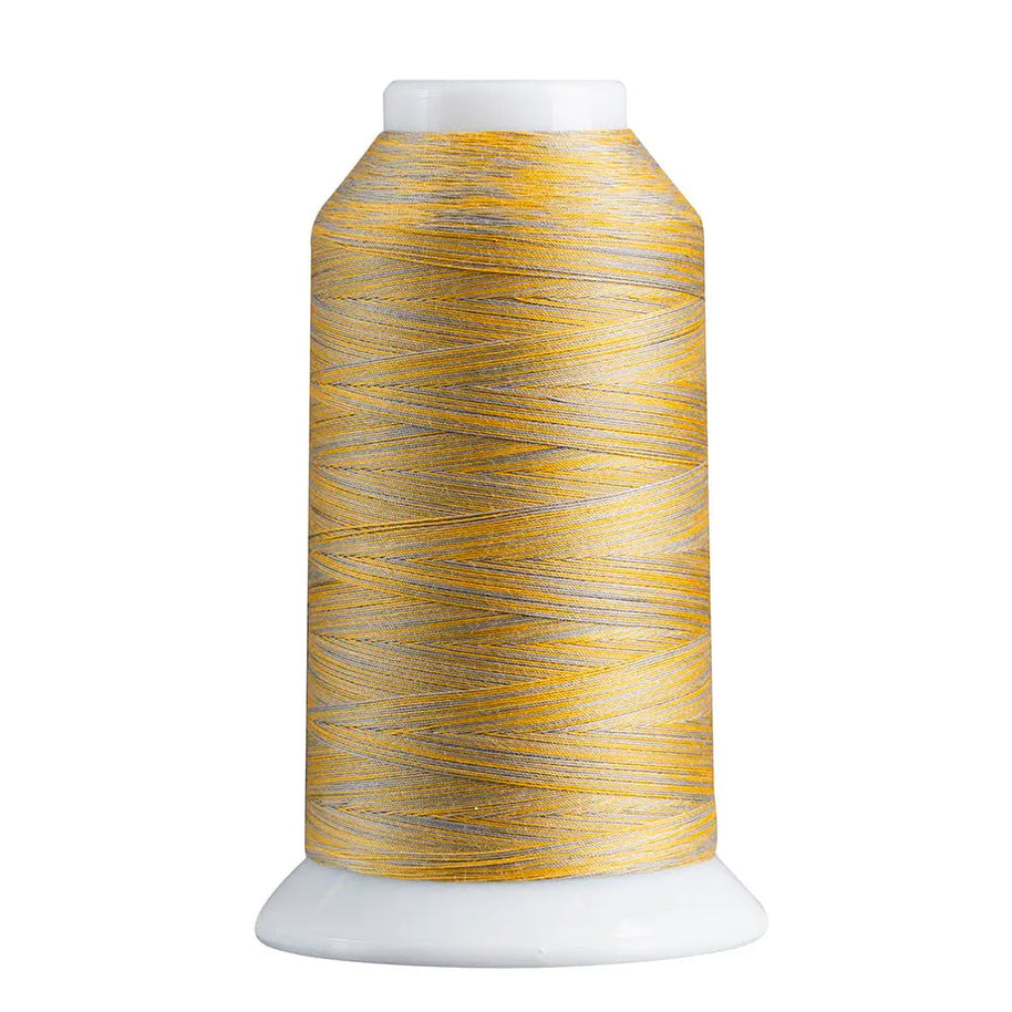 817 Gray/Gold Superior Spirit Variegated Polyester Thread