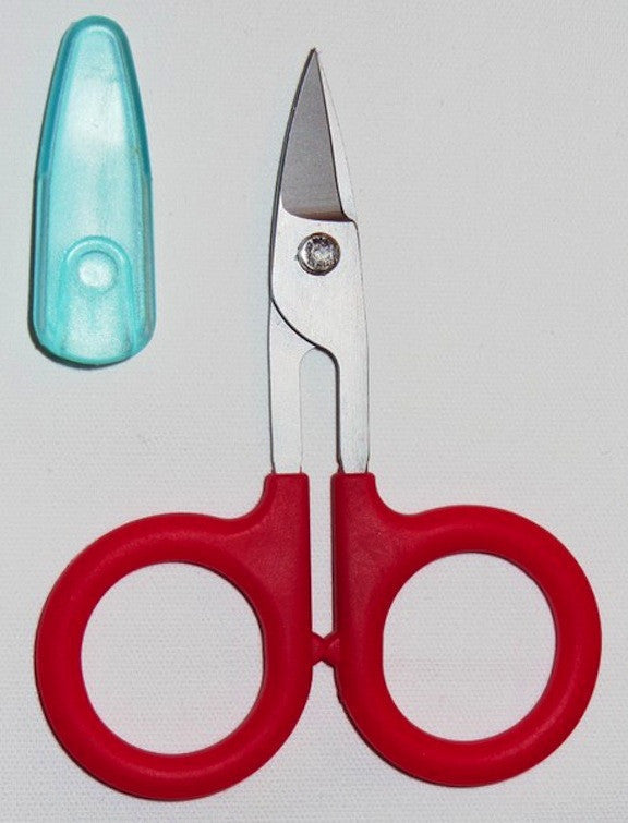 Perfect Scissors Curved Karen Kay Buckley 3-3/4inch Red