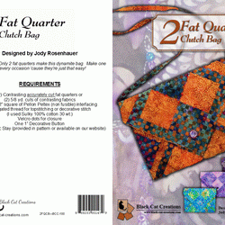 2 Fat Quarter Clutch Bag Pattern