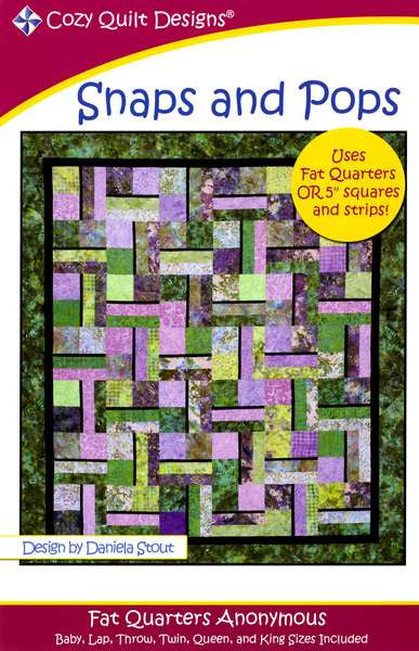 Fat Quarters Anonymous - Snaps and Pops