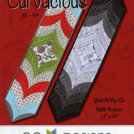 Curvacious - Quilt As You Go Table Runner