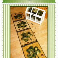 Patchwork Shamrock Table Runner