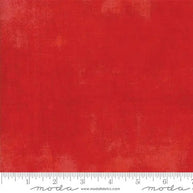 365 Red Scarlet Moda Grunge - Fat Quarter