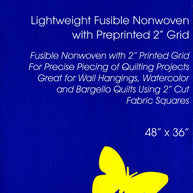 Quilter's Grid 2in Fusible Interfacing 48in x 1yd