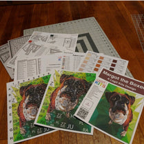 Margot the Boxer Quilt Kit