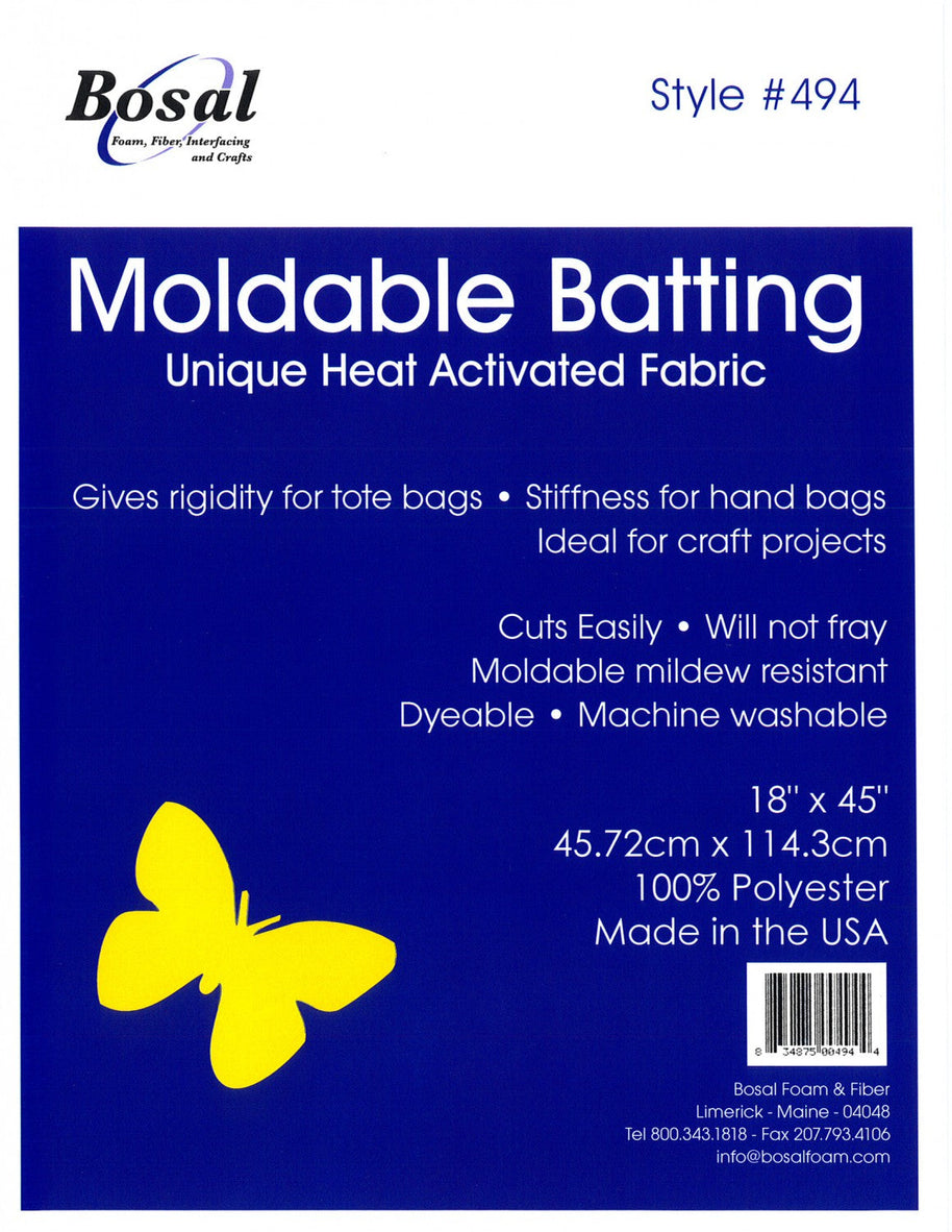 Moldable Heat Activated Batting