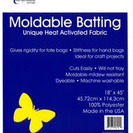 Moldable Heat Activated Batting