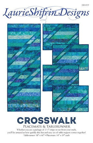 Crosswalk Placemats & Tablerunner