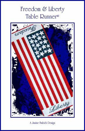 Freedom & Liberty Table Runner Pattern
