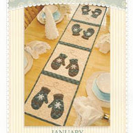 Vintage Blessings Table Runner - January