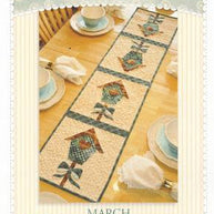 Vintage Blessings Table Runner - March