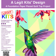 Big Hummer Quilt Kit