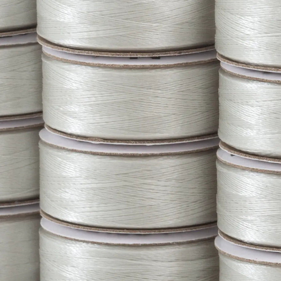 Super Bobs Poly #623 Silver (M-Style) 12 pack pre-wound bobbins