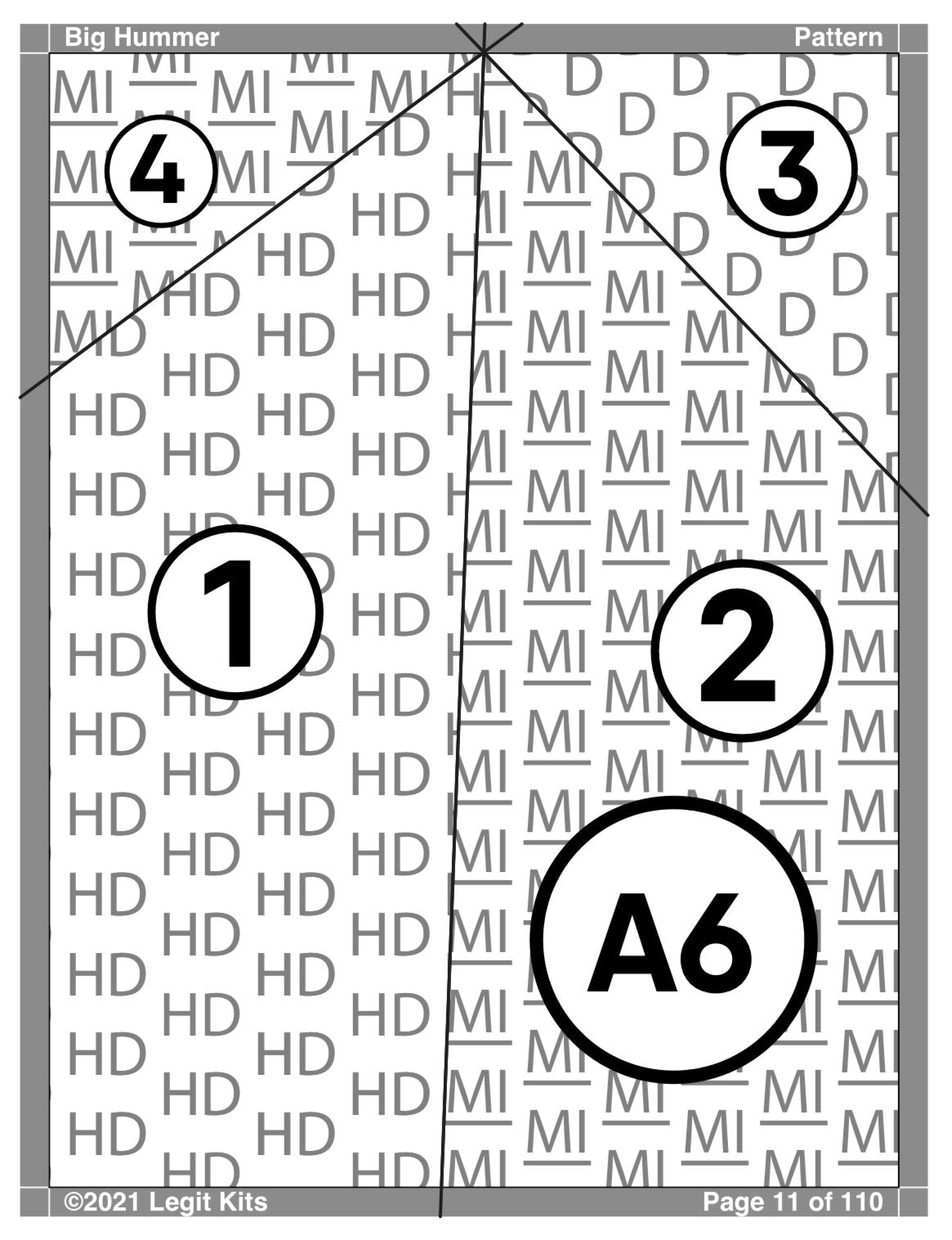 Big Hummer Pattern