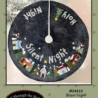 Silent Night Tree Skirt Quilt Patter