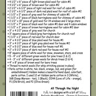 Silent Night Tree Skirt Quilt Patter
