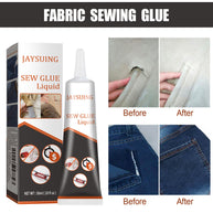 Fabric Sewing Glue, Fabric Sewing Rubber Shoe Pad Clothes Jeans Torn Repair Fabric Glue