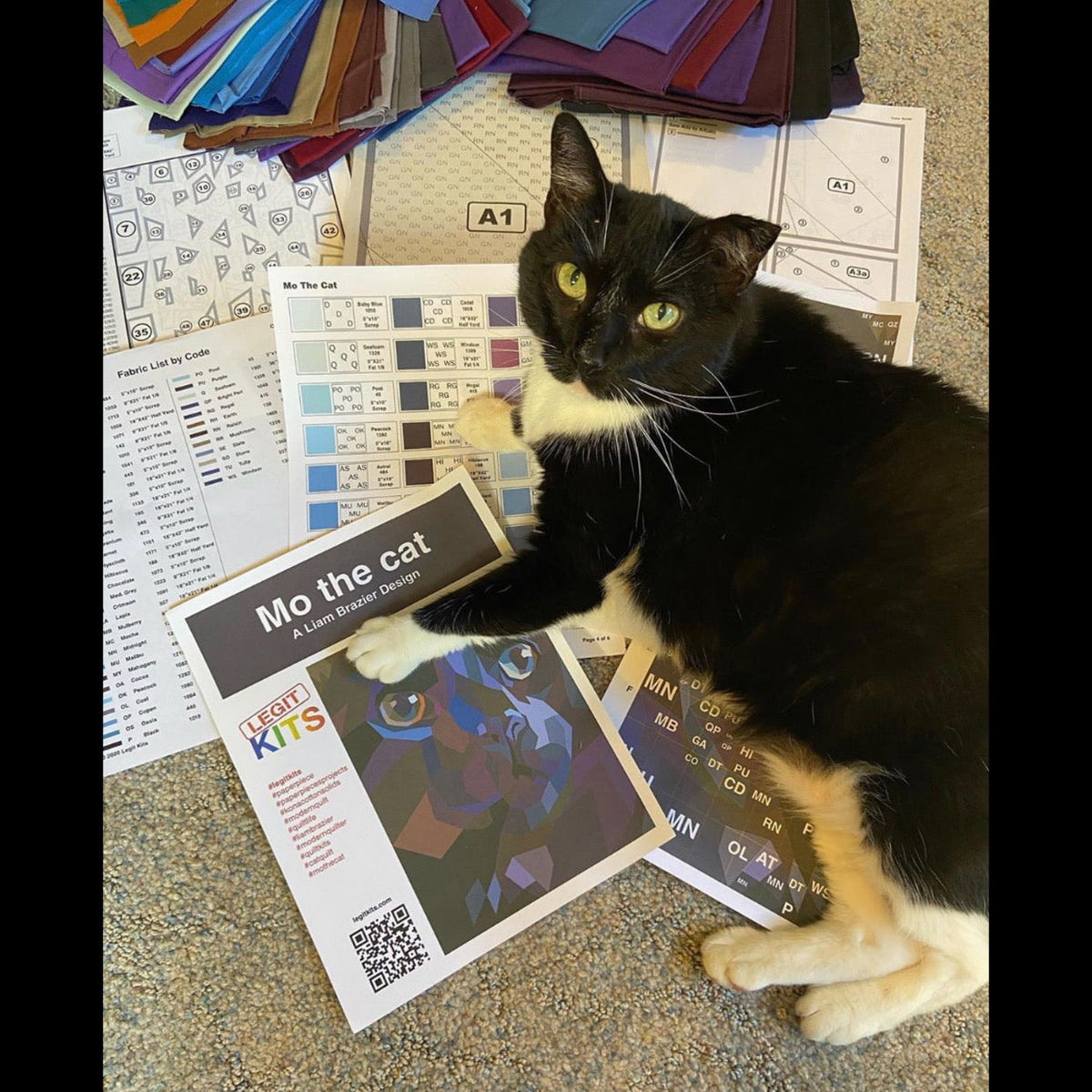 Mo the Cat Pattern