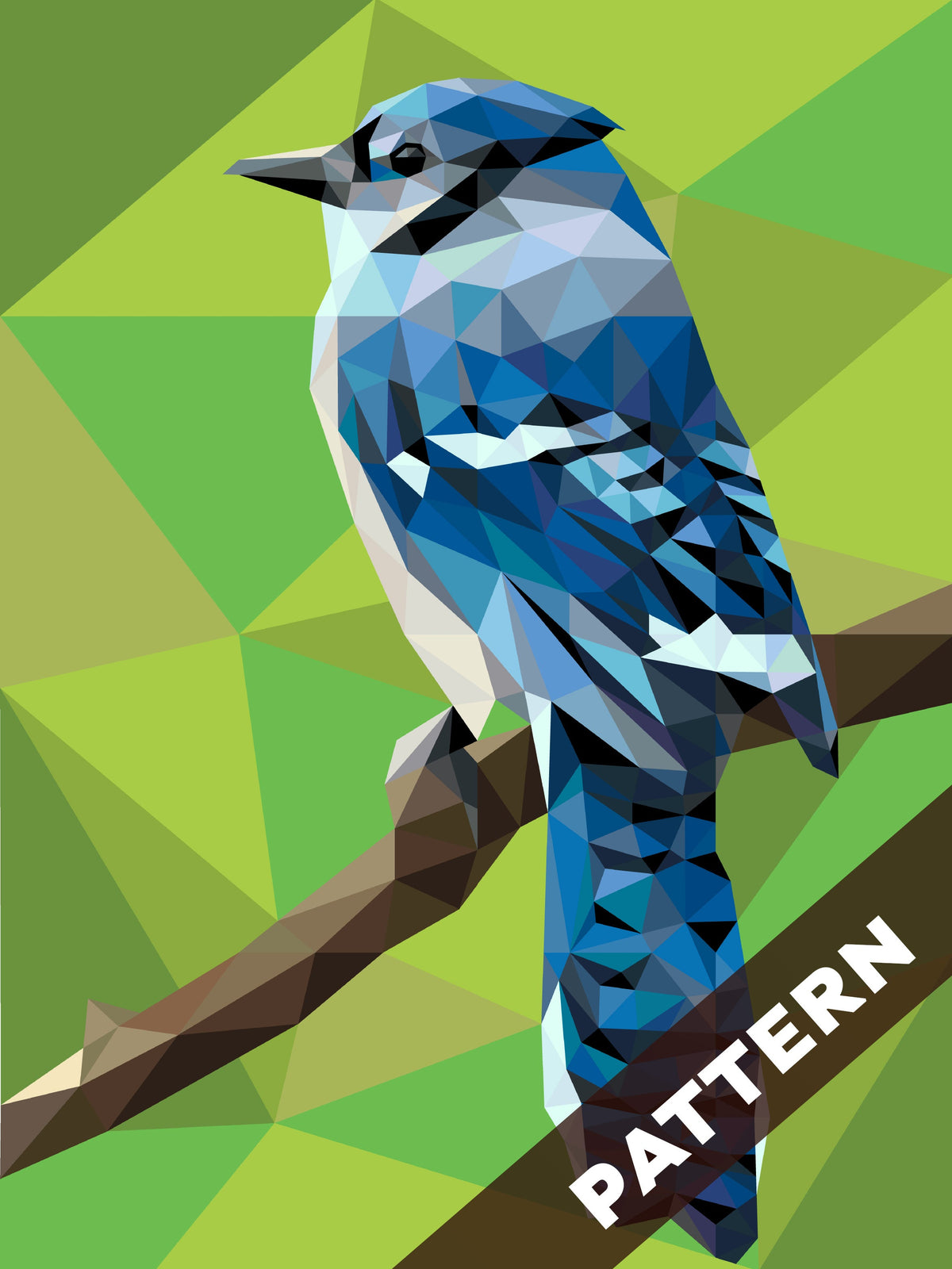 BJ the Blue Jay Pattern