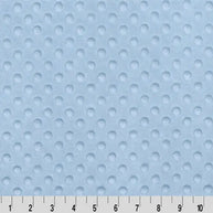 Baby Blue Cuddle Dimple Fabric per yard