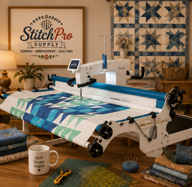 Baby Lock Regalia 20 Longarm Quilting Machine | Professional Longarm Sewing & Quilting System