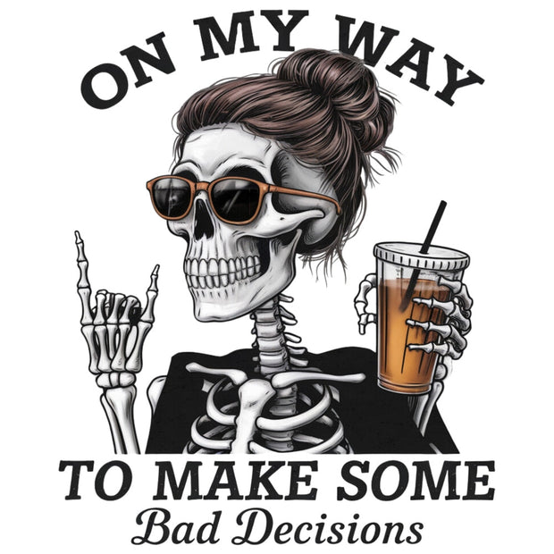 Bad Decisions Fabric Panel