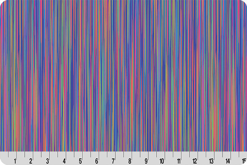 Barely Basics Melange Quilting Cuddle Rainbow Fabric Per Yard