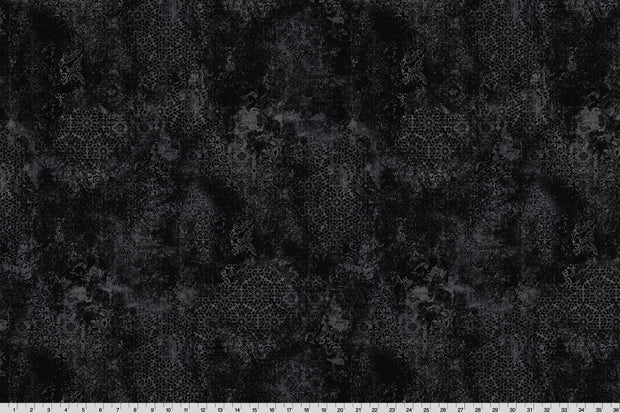 Barely Basics Stone Wash Quilting Cuddle Black Fabric Per Yard