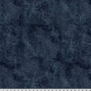 Barely Basics Stone Wash Quilting Cuddle Navy Fabric Per Yard