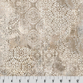 Barely Basics Stone Wash Quilting Cuddle Sand Fabric Per Yard