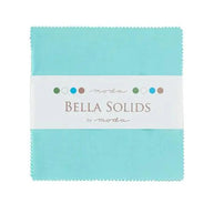 Blue Bella Solids Egg Blu Charm Pack Precuts