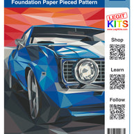 Muscle (Blue) Quilt Kit